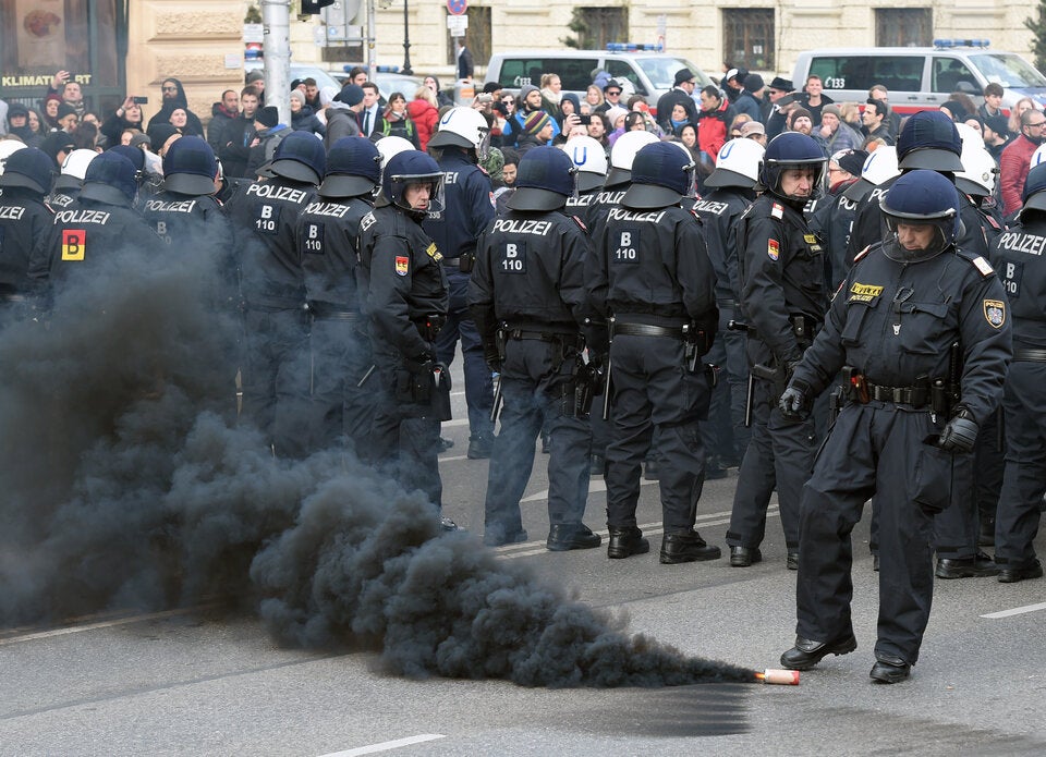 Die Polizei rechnet mit Tumulten.