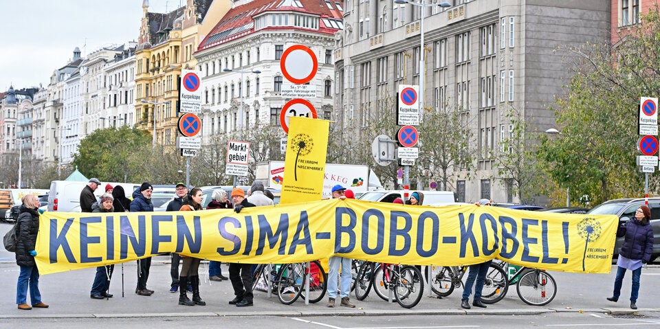 Kein Sima-Bobo-Kobel Naschmarkt Marktraum
