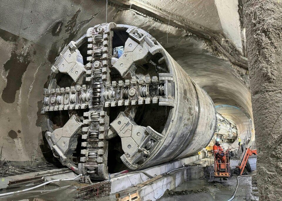 Die Tunnelvortriebsmaschine 