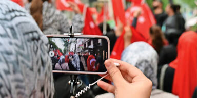 T&uuml;rkei T&uuml;rken Wien Demonstration