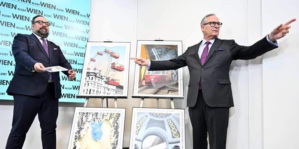 Wien-Wahl ÖVP Plakate