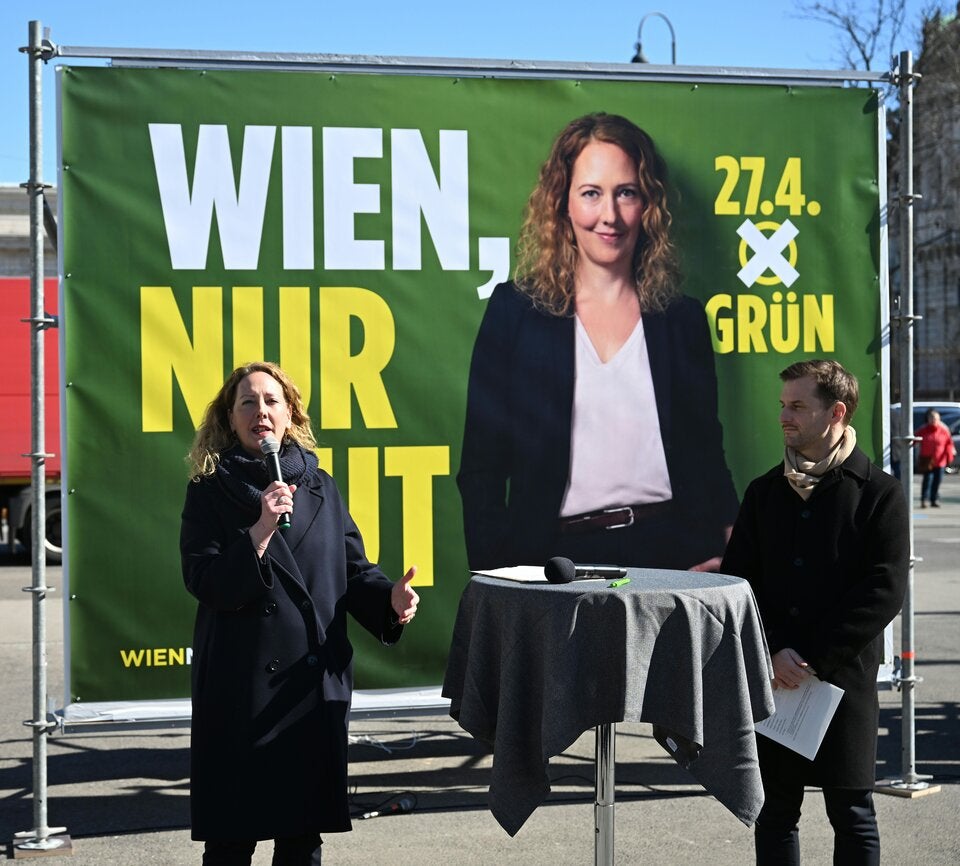 Plakate der Grünen und Linken sind fix