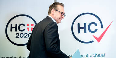 Strache im Wahlkampf