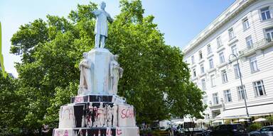 Umstrittenes Lueger-Denkmal wird abtransportiert und restauriert