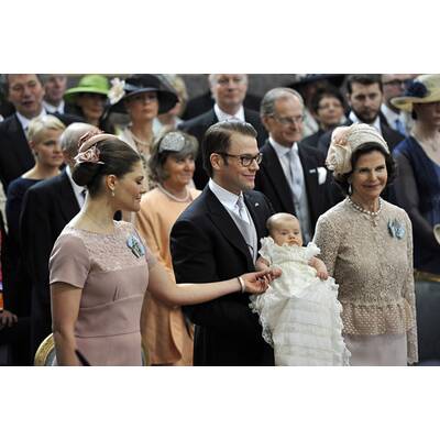 Prinzessin Estelle bei ihrer Taufe