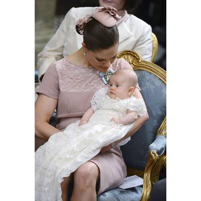 Prinzessin Estelle bei ihrer Taufe