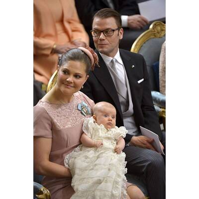 Prinzessin Estelle bei ihrer Taufe