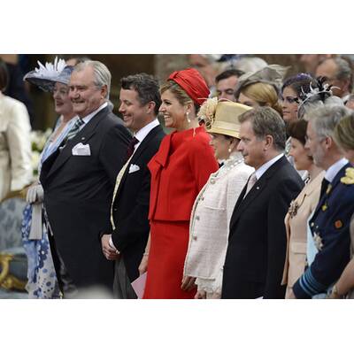 Prinzessin Estelle bei ihrer Taufe