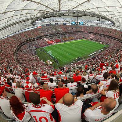 So feiert Warschau die Eröffnung der Fußball-EM 2012