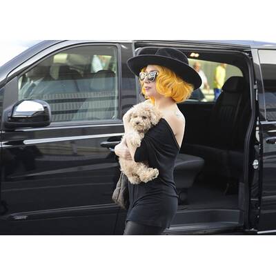 Lady Gaga - Ankunft in Wien