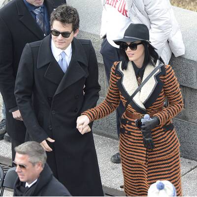 Katy Perry & John Mayer bei Obamas Angelobung