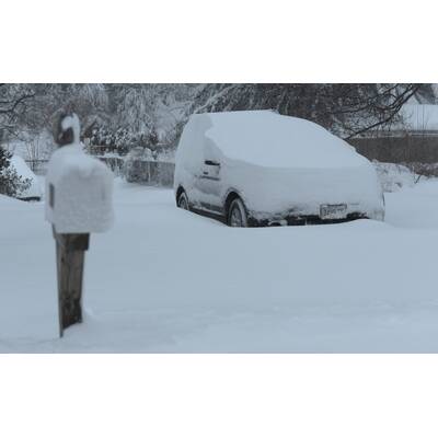 US-Schneesturm legt Ostküste lahm 