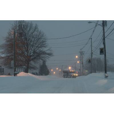 US-Schneesturm legt Ostküste lahm 