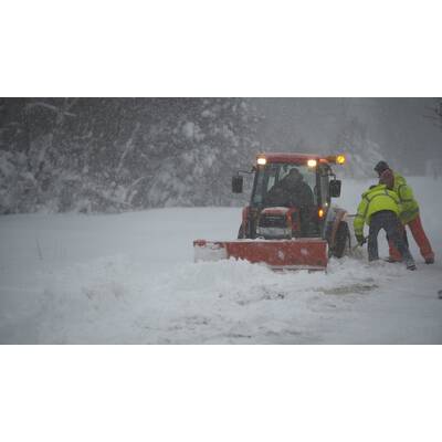 US-Schneesturm legt Ostküste lahm 