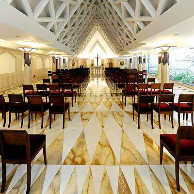 Stärkung in der Kantine