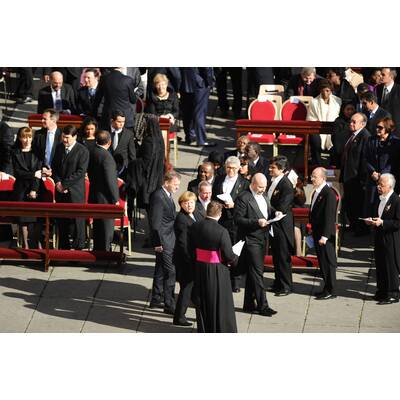 Prominente bei Papst