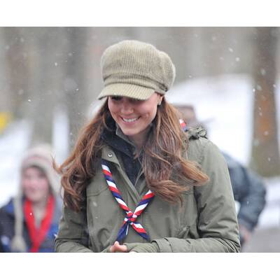 Herzogin Kate bei den Padfindern