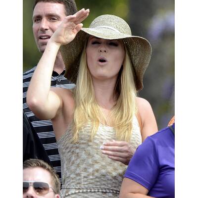 Lindsey Vonn: Tiger Woods' schönster Fan