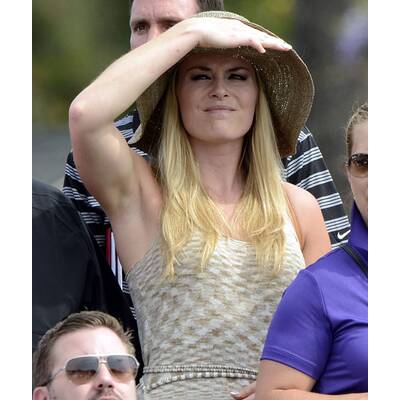 Lindsey Vonn: Tiger Woods' schönster Fan