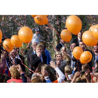 Máxima und Willem-Alexander bei den 