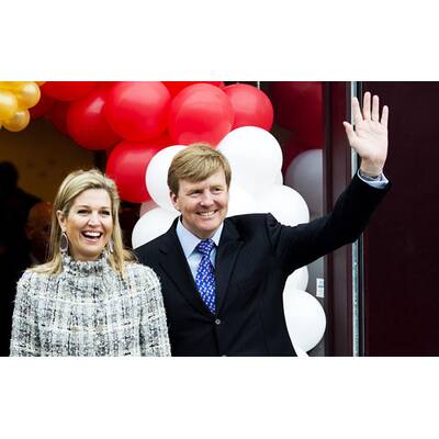 Máxima und Willem-Alexander bei den 