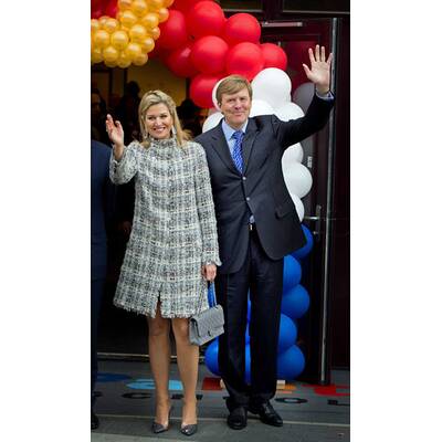 Máxima und Willem-Alexander bei den 