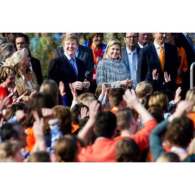 Máxima und Willem-Alexander bei den 
