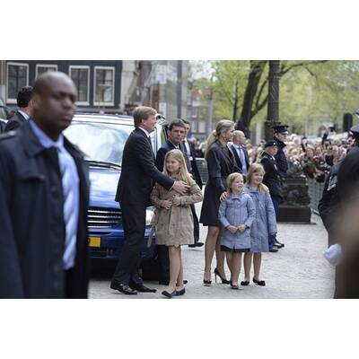 Krönung in den Niederlanden: Prinzessinnen bei der Probe