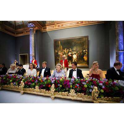 Königin Beatrix' Abschieds-Dinner