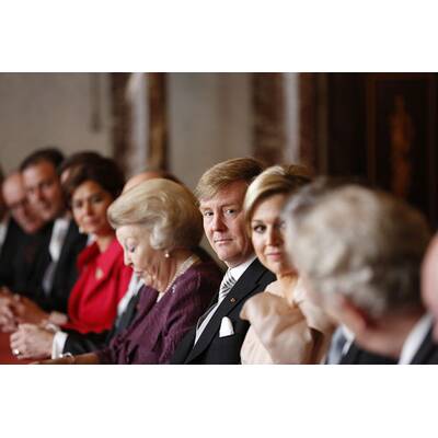 Krönung in den Niederlanden: Prinzessinnen bei der Probe