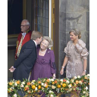 Krönung in den Niederlanden: Prinzessinnen bei der Probe