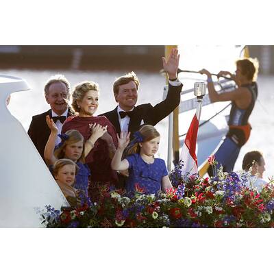 Krönung in den Niederlanden: Prinzessinnen bei der Probe