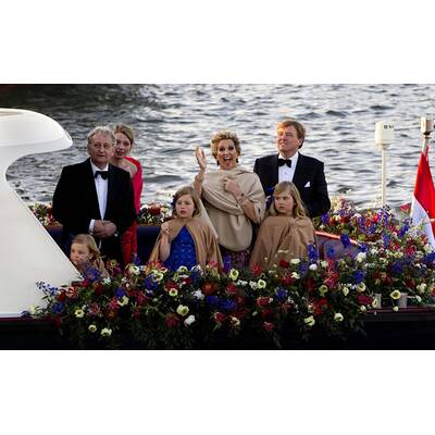 Krönung in den Niederlanden: Prinzessinnen bei der Probe