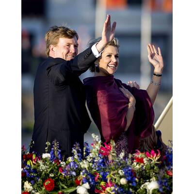 Krönung in den Niederlanden: Prinzessinnen bei der Probe