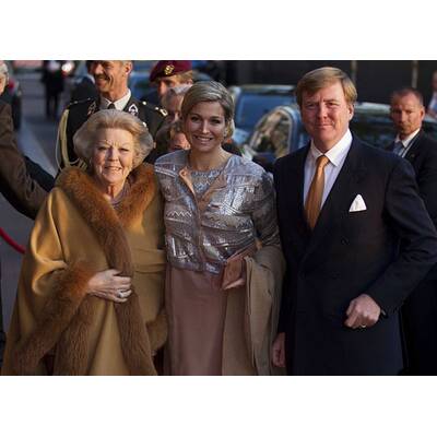 Königin Máxima: Fleißig bei der Arbeit