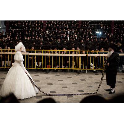 Ultra-Orthodoxe jüdische Braut Hannah Batya Penet