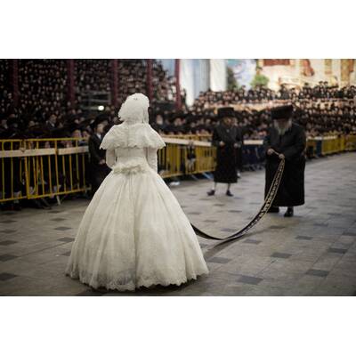 Ultra-Orthodoxe jüdische Braut Hannah Batya Penet