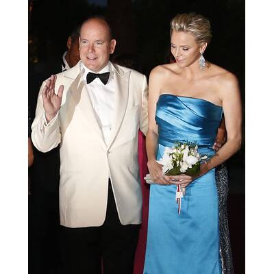 Charlène & Albert von Monace beim Rotkreuz-Ball