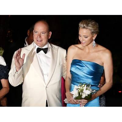Charlène & Albert von Monace beim Rotkreuz-Ball