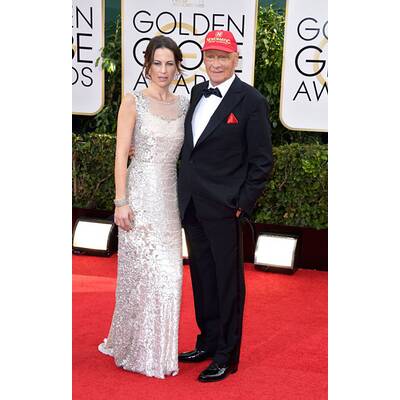 Niki Lauda amüsiert sich bei Golden Globes