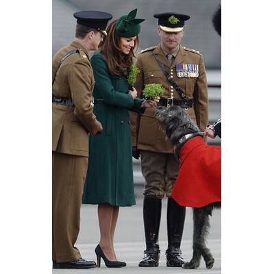 Herzogin Kate & Prinz William bei der St. Patrick's Day Parade