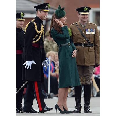 Herzogin Kate & Prinz William bei der St. Patrick's Day Parade