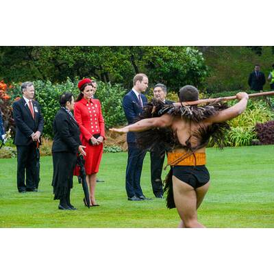 Kate & Will mit Baby George in Neuseeland