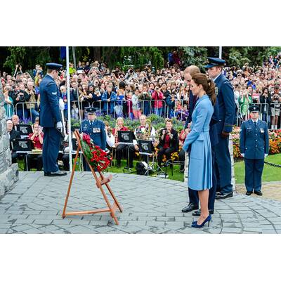 Herzogin Kate & Prinz William in Neuseeland begrüßt