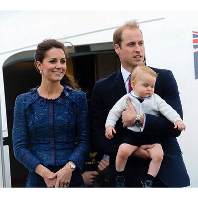 Herzogin Kate, Prinz William & Baby George: Abschied von Australien