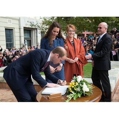 Herzogin Kate, Prinz William & Baby George: Abschied von Australien