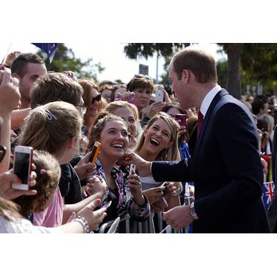 Herzogin Kate & Prinz William in Adelaide