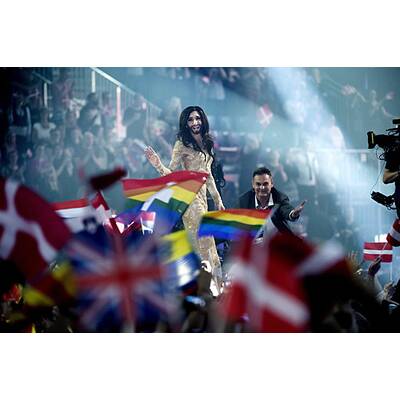 Conchita Wurst triumphiert beim Song Contest