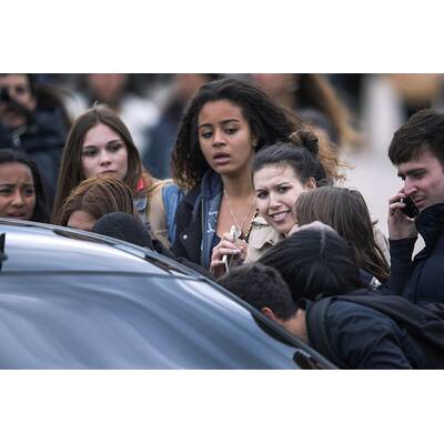 Kim Kardashians Ankunft in Versailles zum Auftakt der Hochzeit