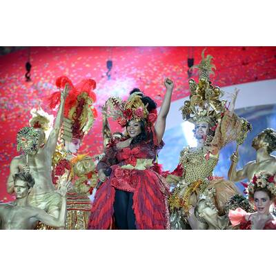 Stars und glamouröse Kostüme am Life Ball